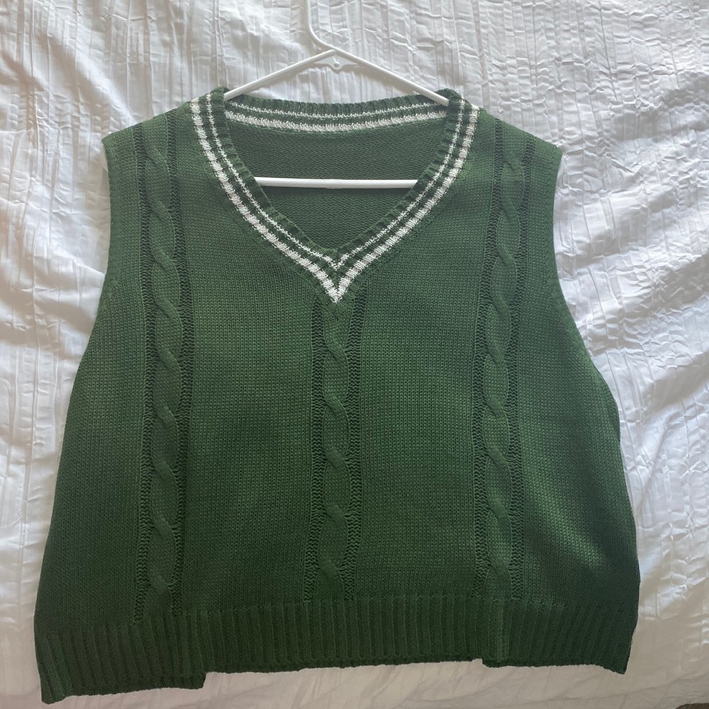 sweat vest, never worn